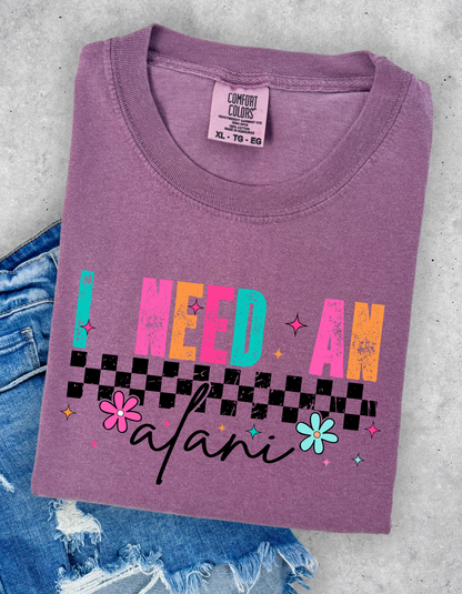 I need an Alani graphic tshirt