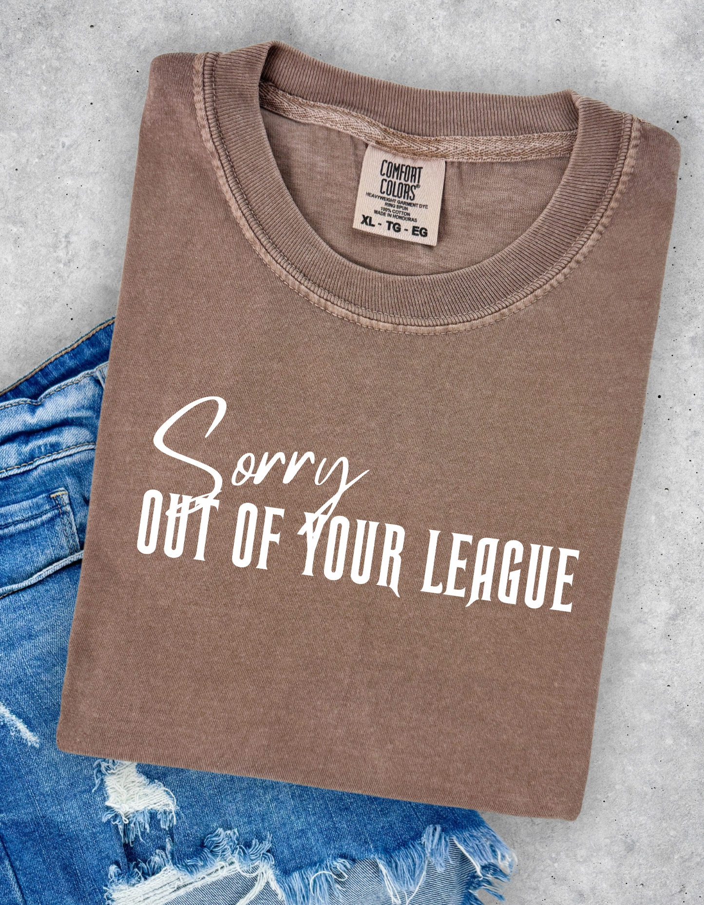 Out of your League Graphic Tee