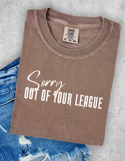 Out of your League Graphic Tee