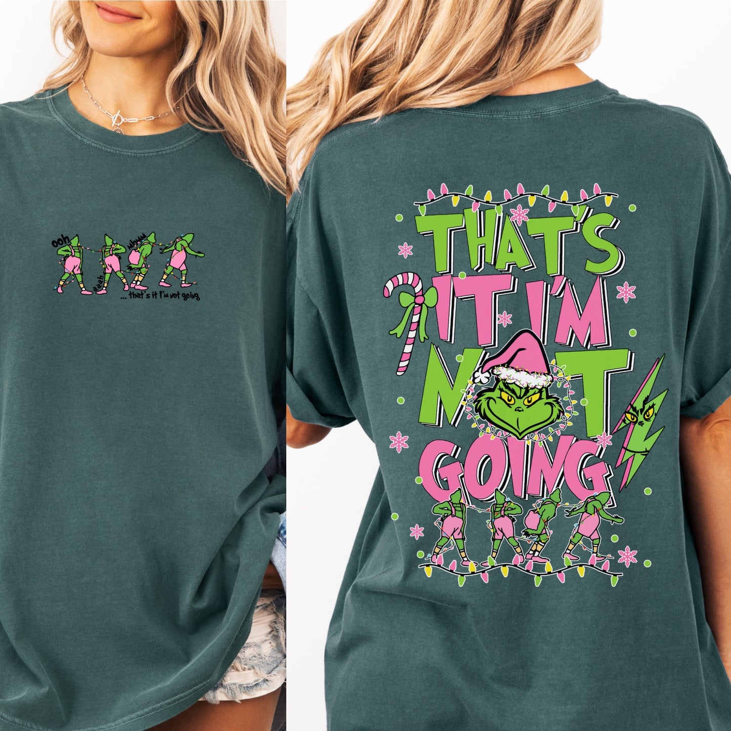 That’s it. I’m not going - Graphic tshirt