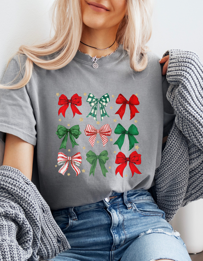 Christmas bow coquettes