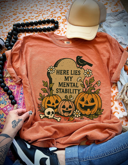 Mental stability graphic tee