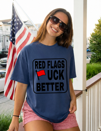 Red flags Graphic tee