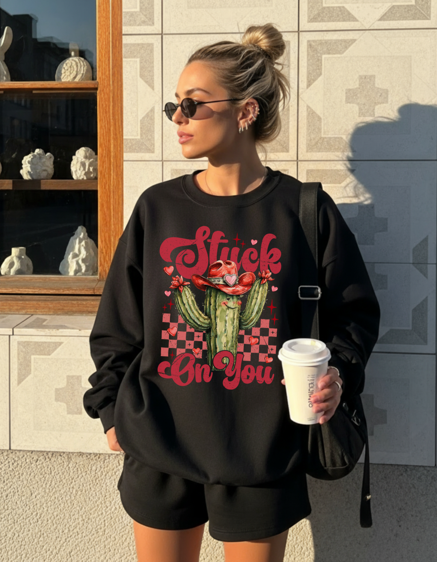 Stuck on You Crewneck sweater