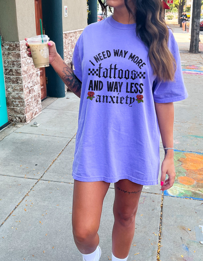 Way More Tattoos Graphic Tshirt