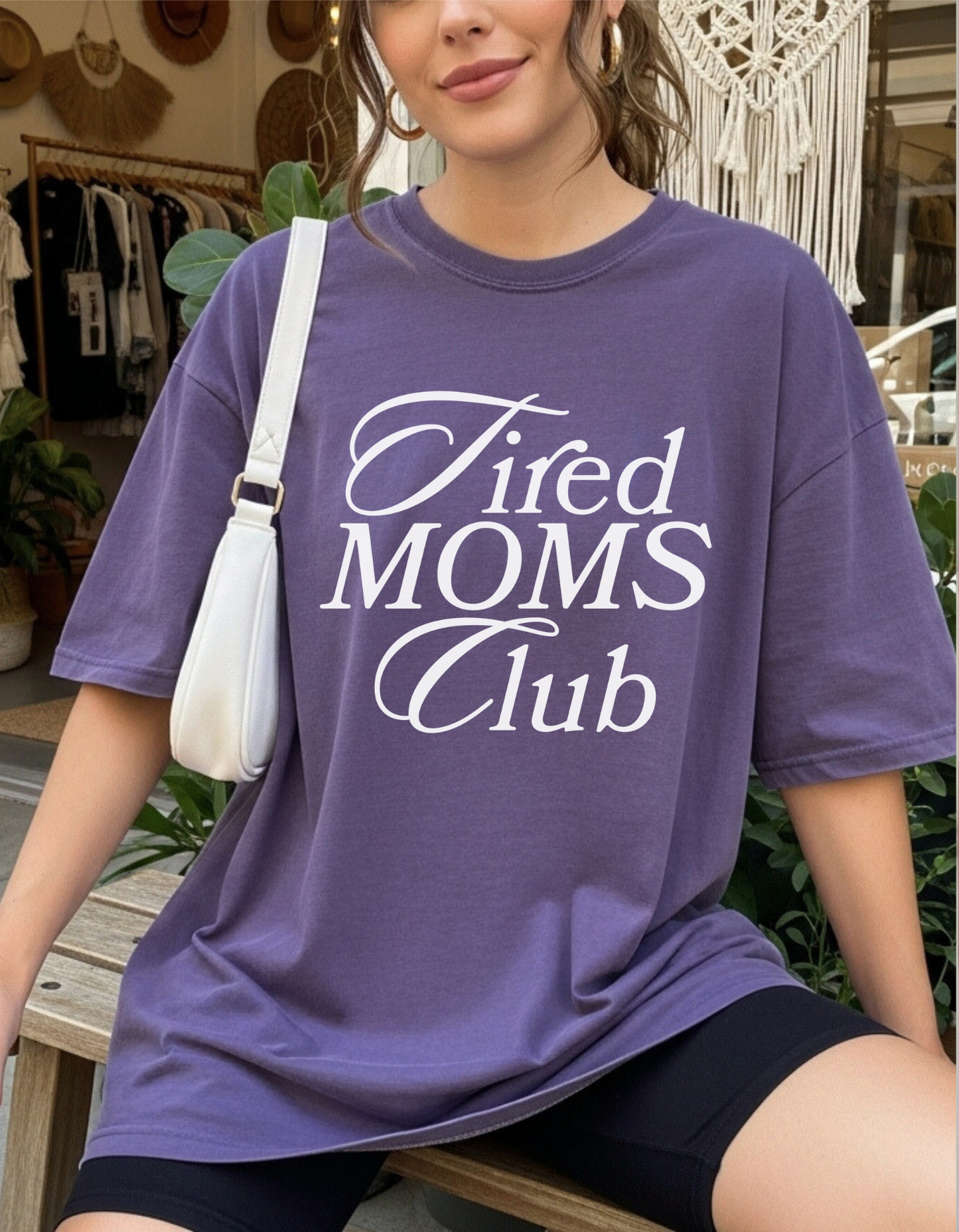 Tired Moms Club Graphic Tee