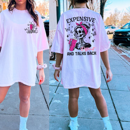 Difficult and talks back tee