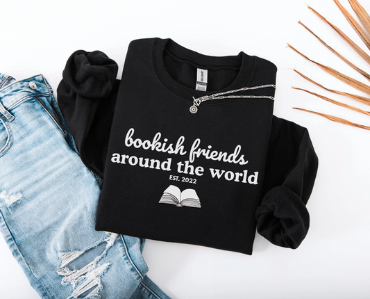 (Pre-order) Bookish Friends Crewneck Sweater