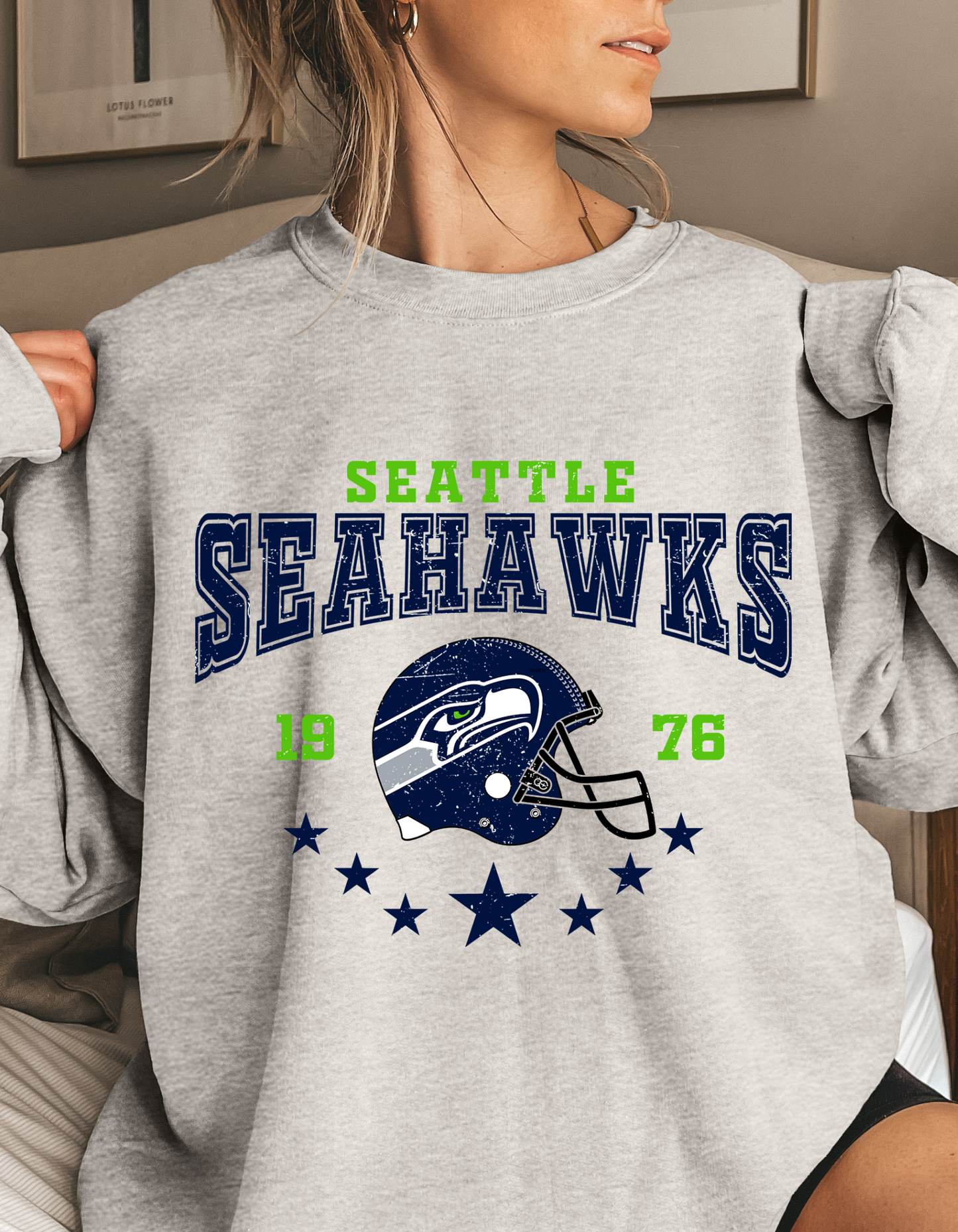 Vintage NFL Football Crewneck