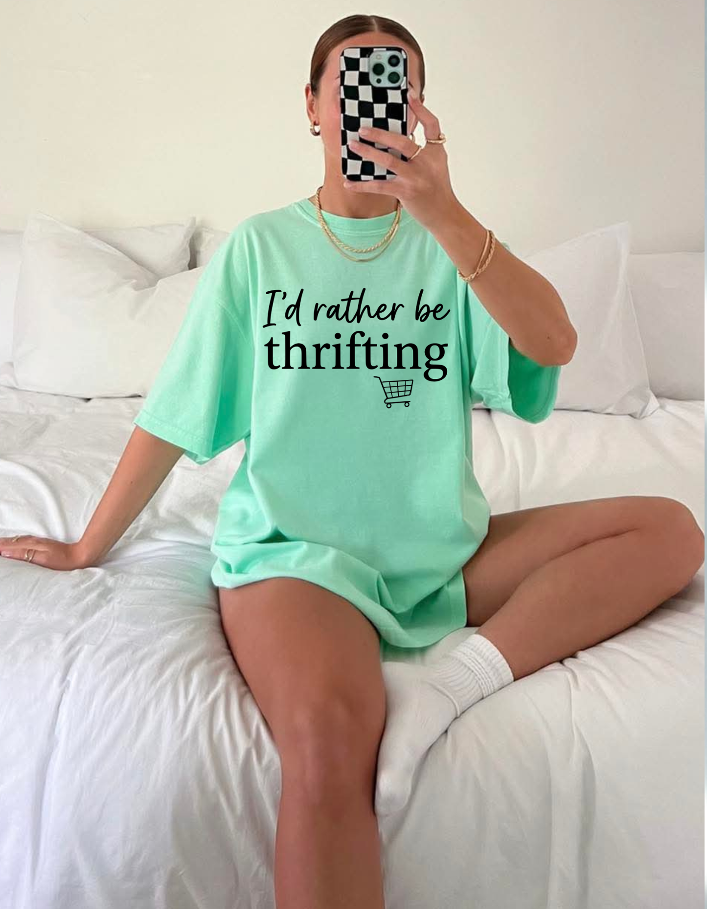Rather be Thrifting Graphic Tee
