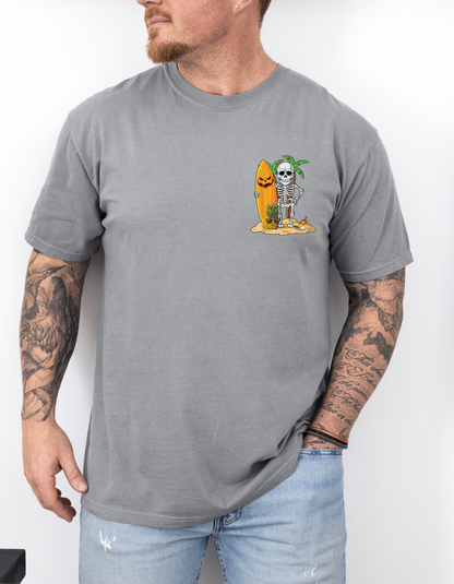 Funny skeleton tee