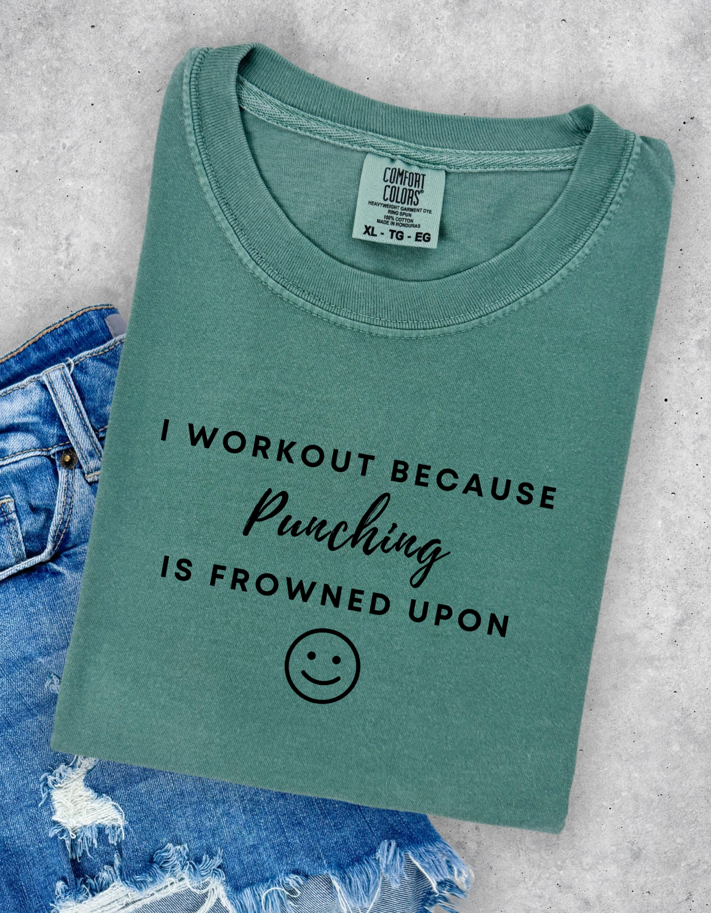 Punching is frowned upon Graphic Tshirt