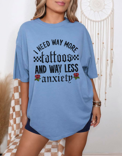 Way More Tattoos Graphic Tshirt