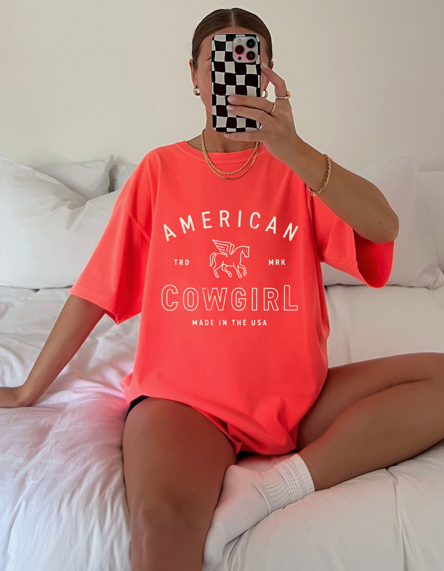 American Cowgirl Graphic Tee