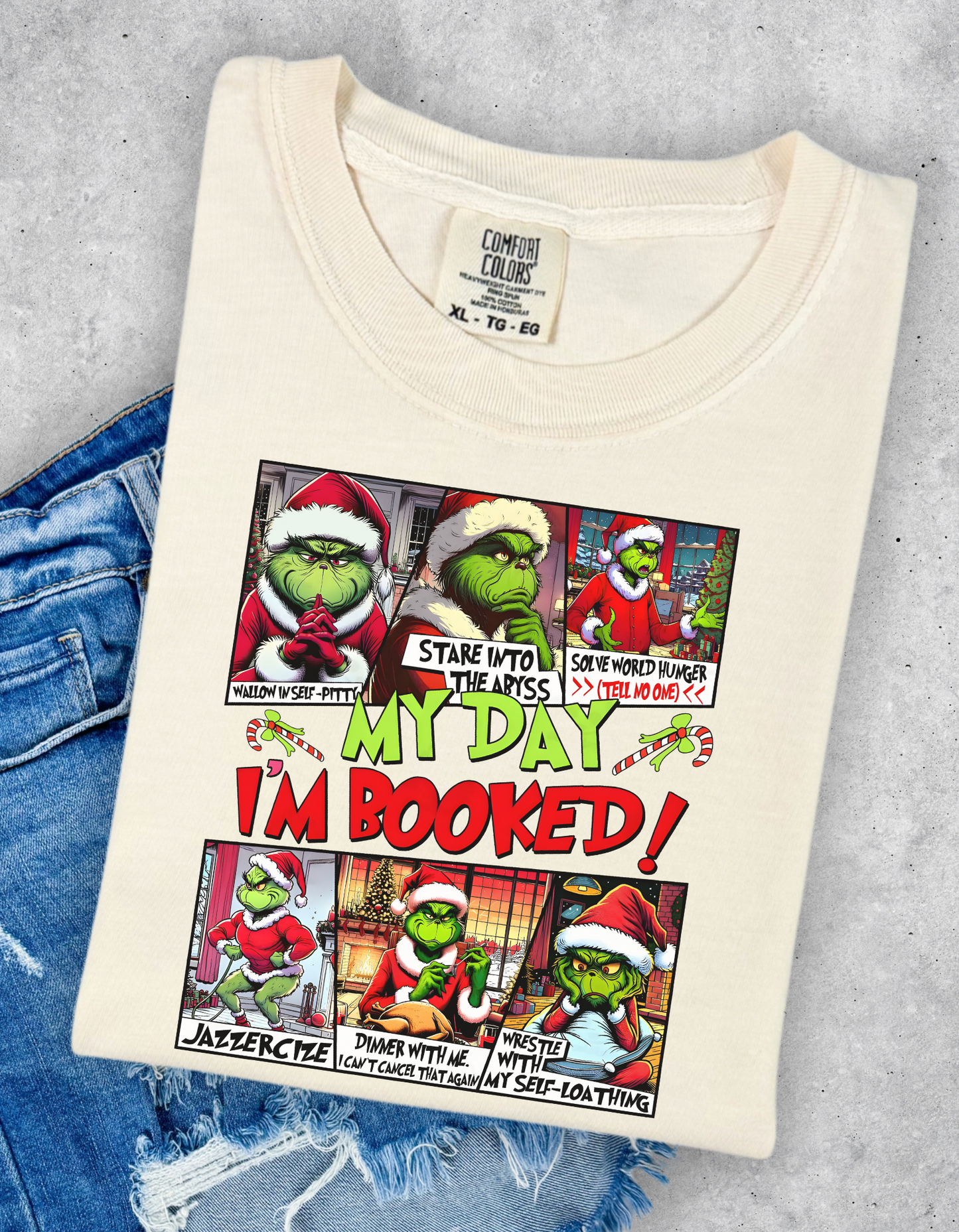 My day is booked graphic tshirt