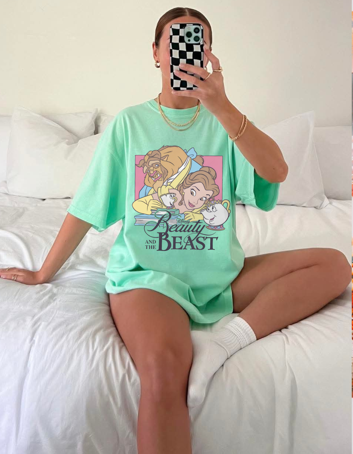 Beauty and Beast Graphic Tee