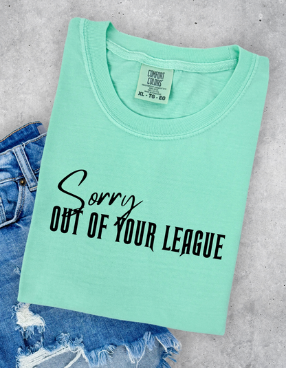 Out of your League Graphic Tee