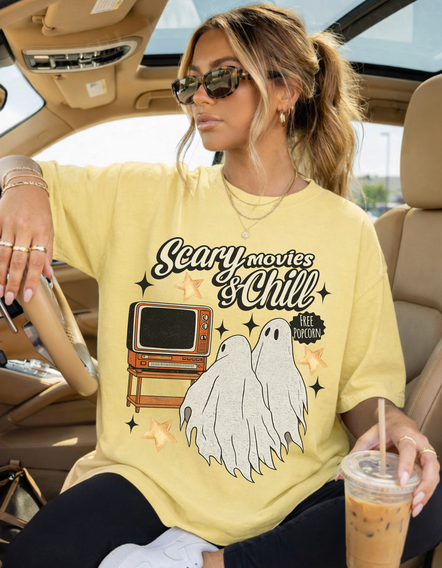 Scary movies and Chill Tee