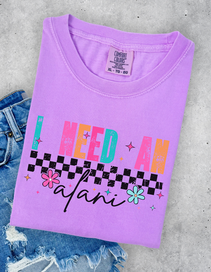 I need an Alani graphic tshirt