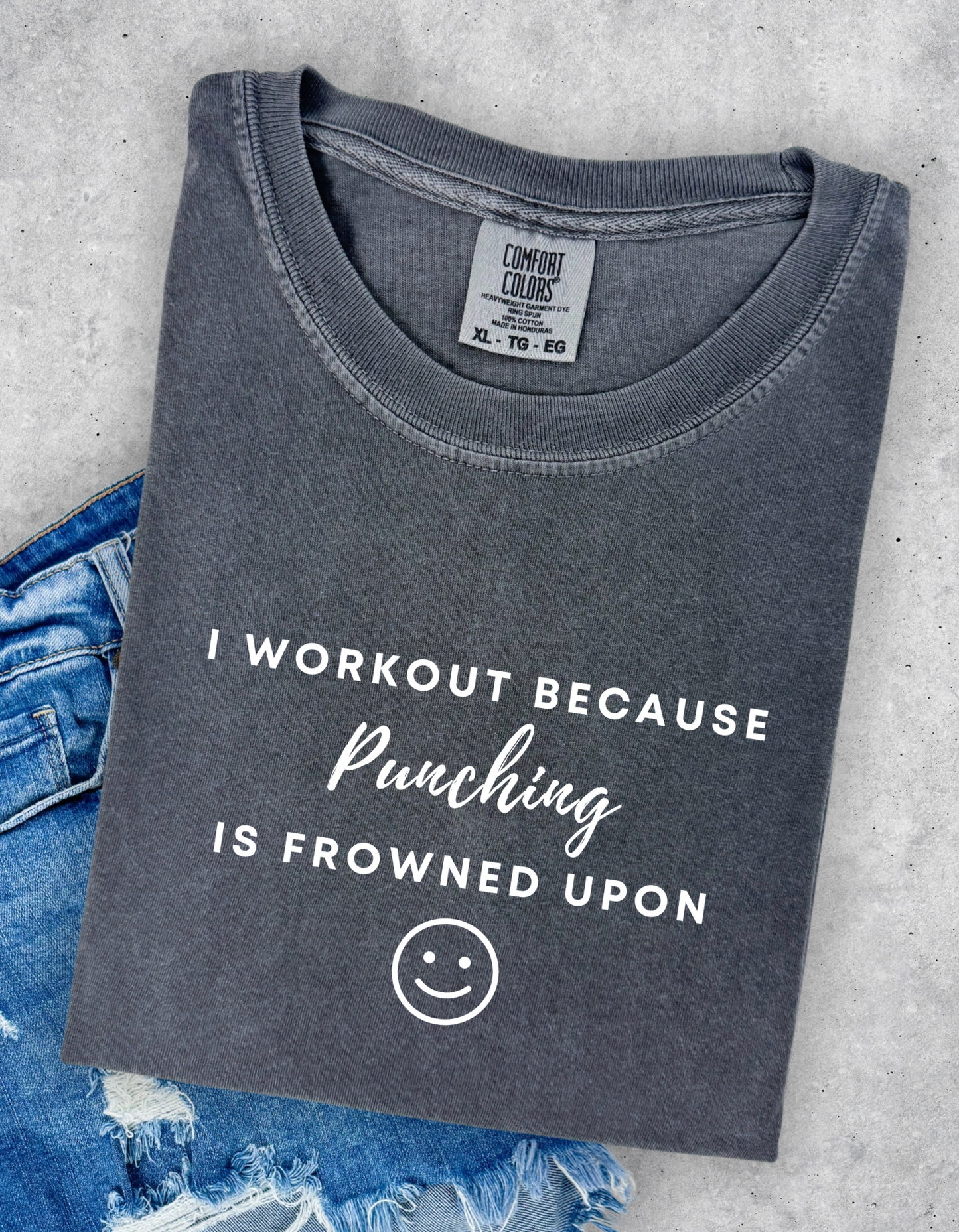 Punching is frowned upon Graphic Tshirt