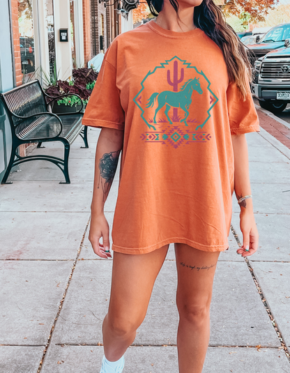 Western Horse Graphic Tee