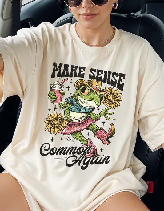 Make Sense Common Again Graphic Tee