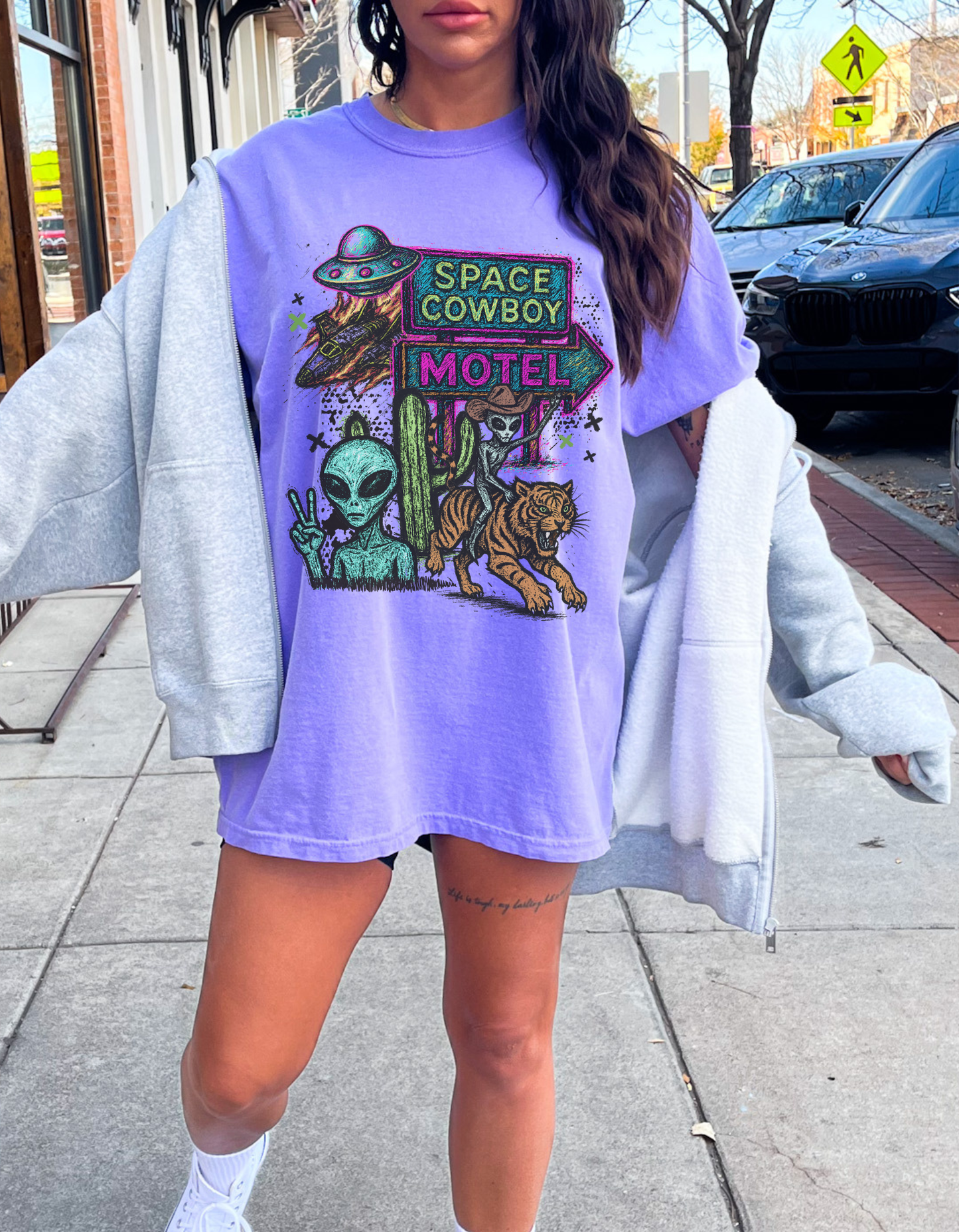 Space Cowboy Motel Graphic Tee