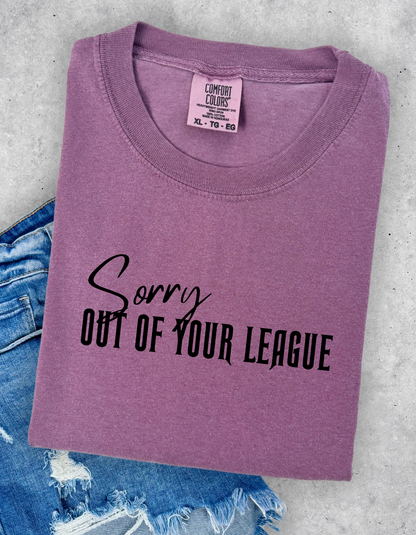 Out of your League Graphic Tee