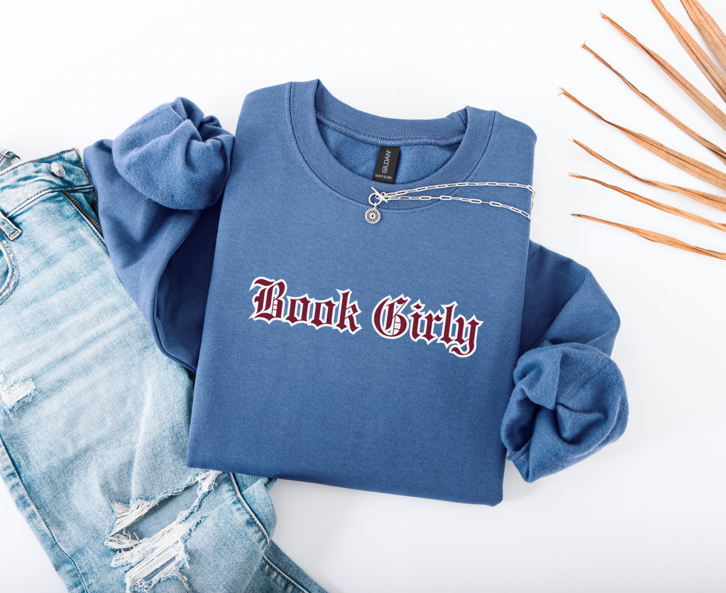 Book girly Crewneck Sweater