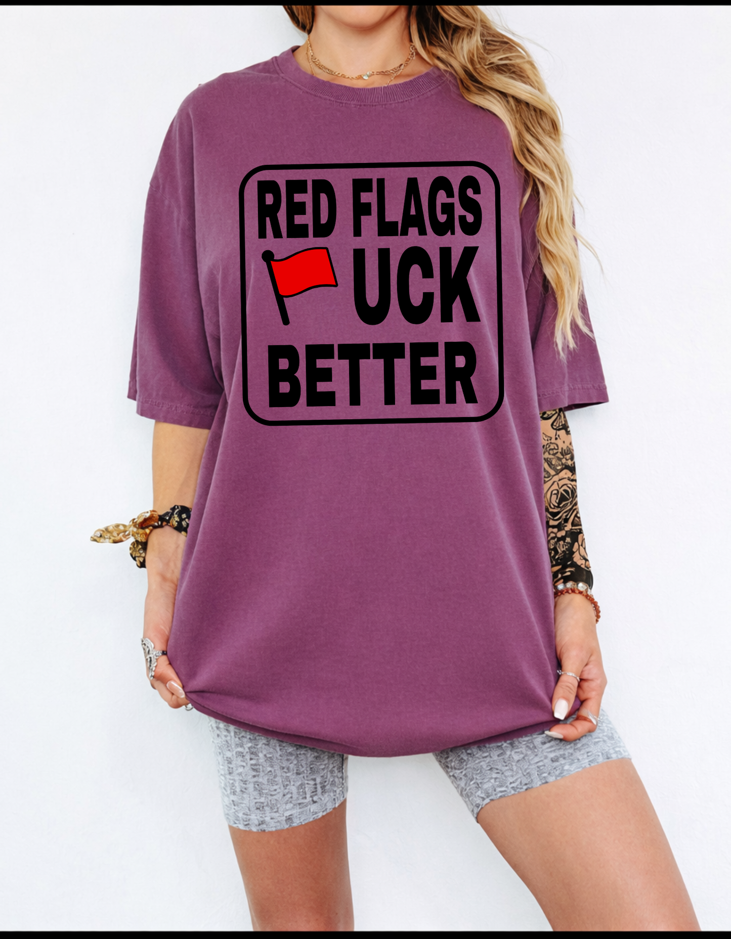 Red flags Graphic tee