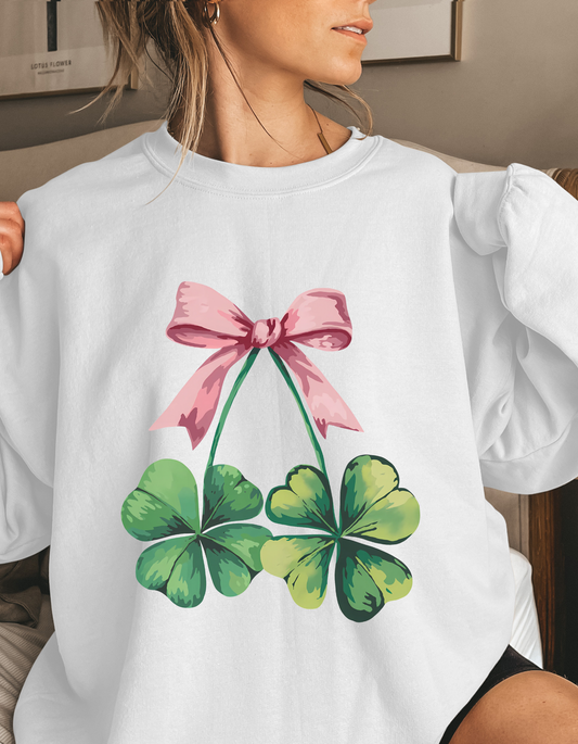Clover Coquette Crewneck sweater