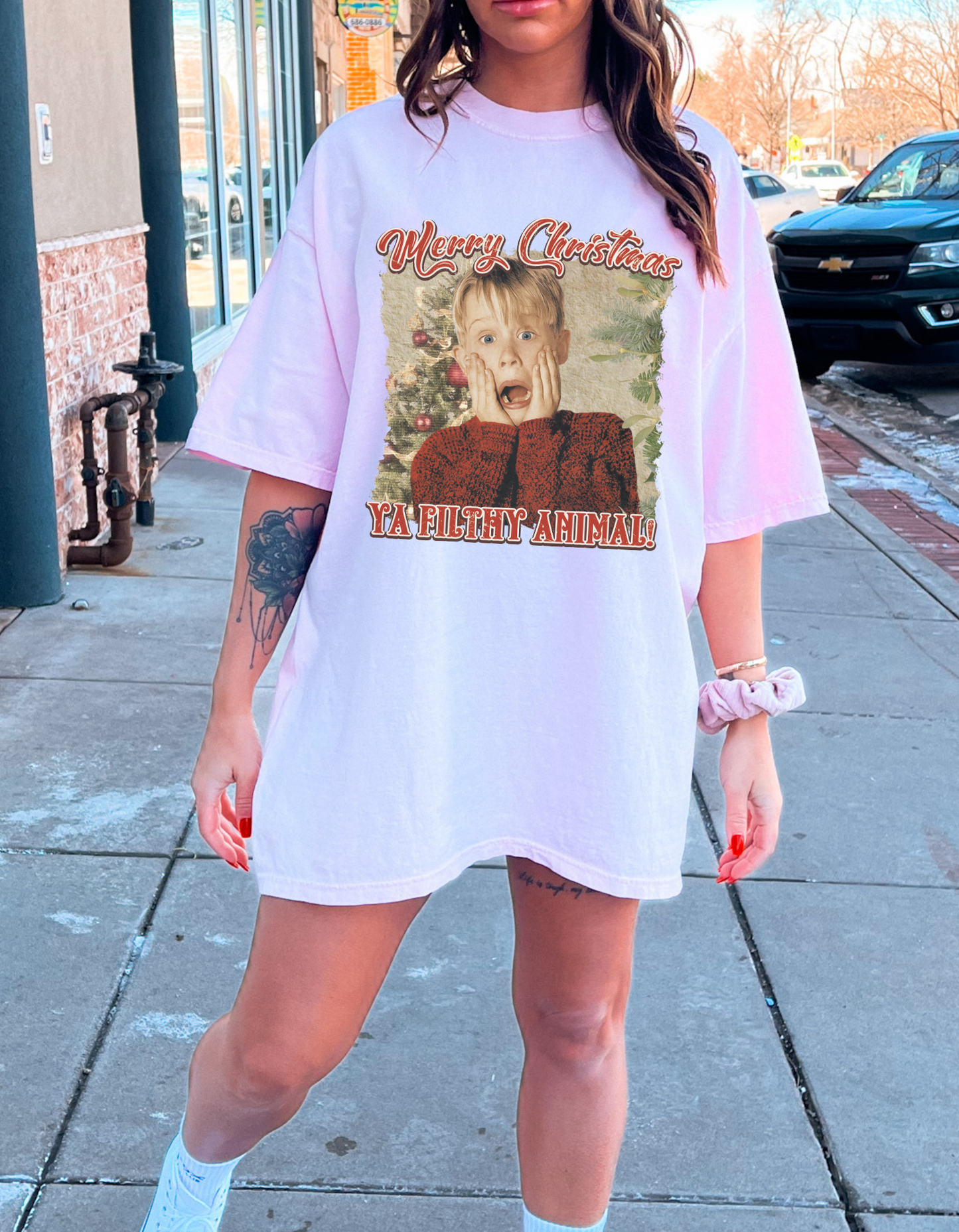 Merry Christmas you filthy animals Graphic Tee