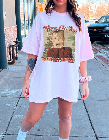 Merry Christmas you filthy animals Graphic Tee