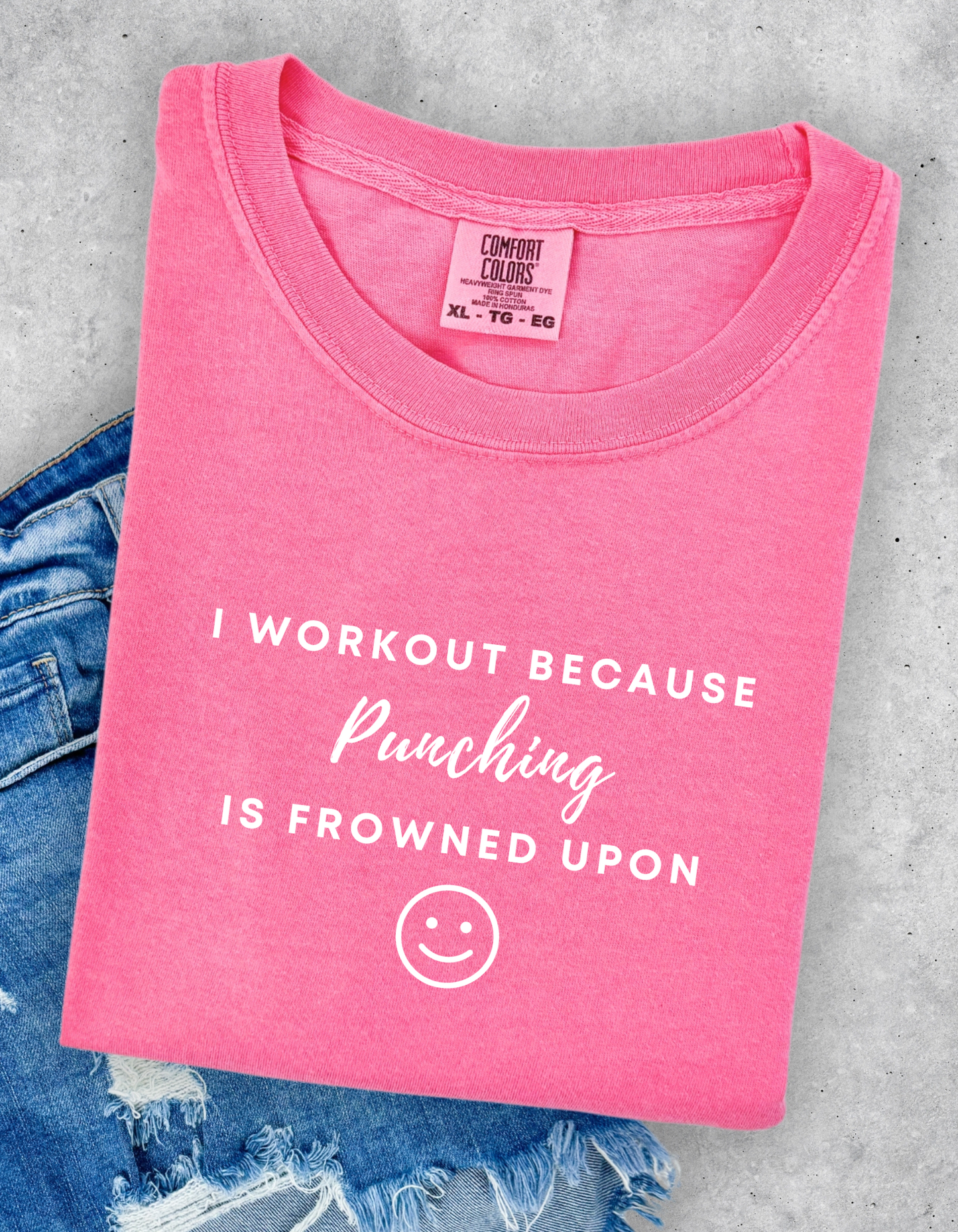 Punching is frowned upon Graphic Tshirt