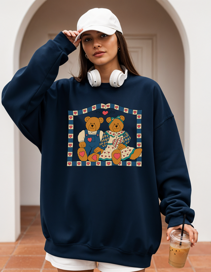 Vintage Thrift Bears Crewneck Sweater