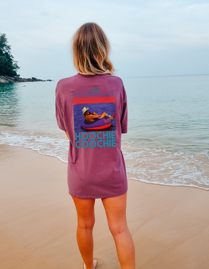 Hotter than a hoochie Coochie graphic tee