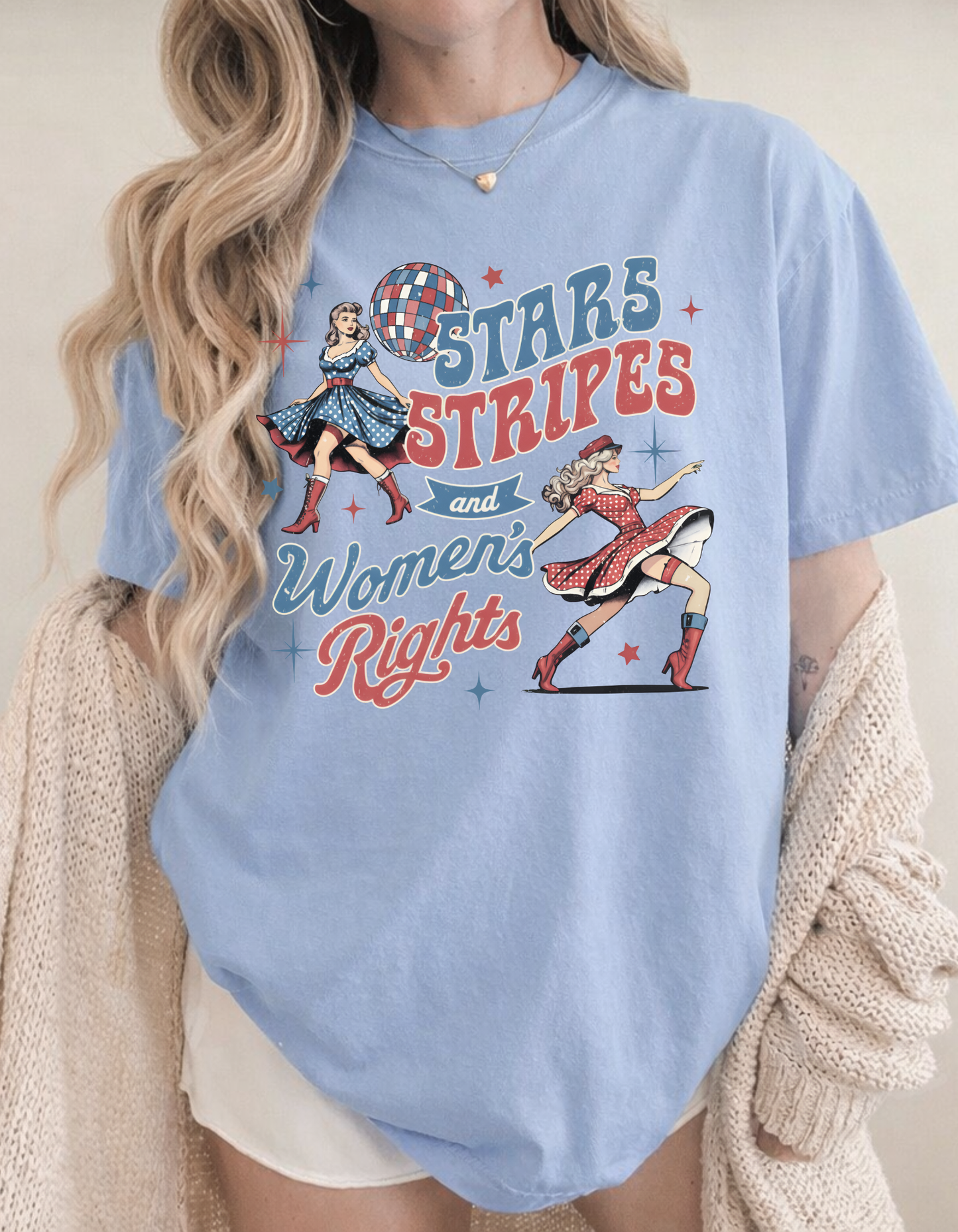 Stars Stripes Women’s Rights Graphic Tee