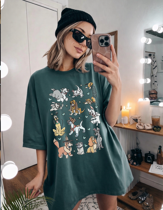 Dogs of Disney Graphic Tee