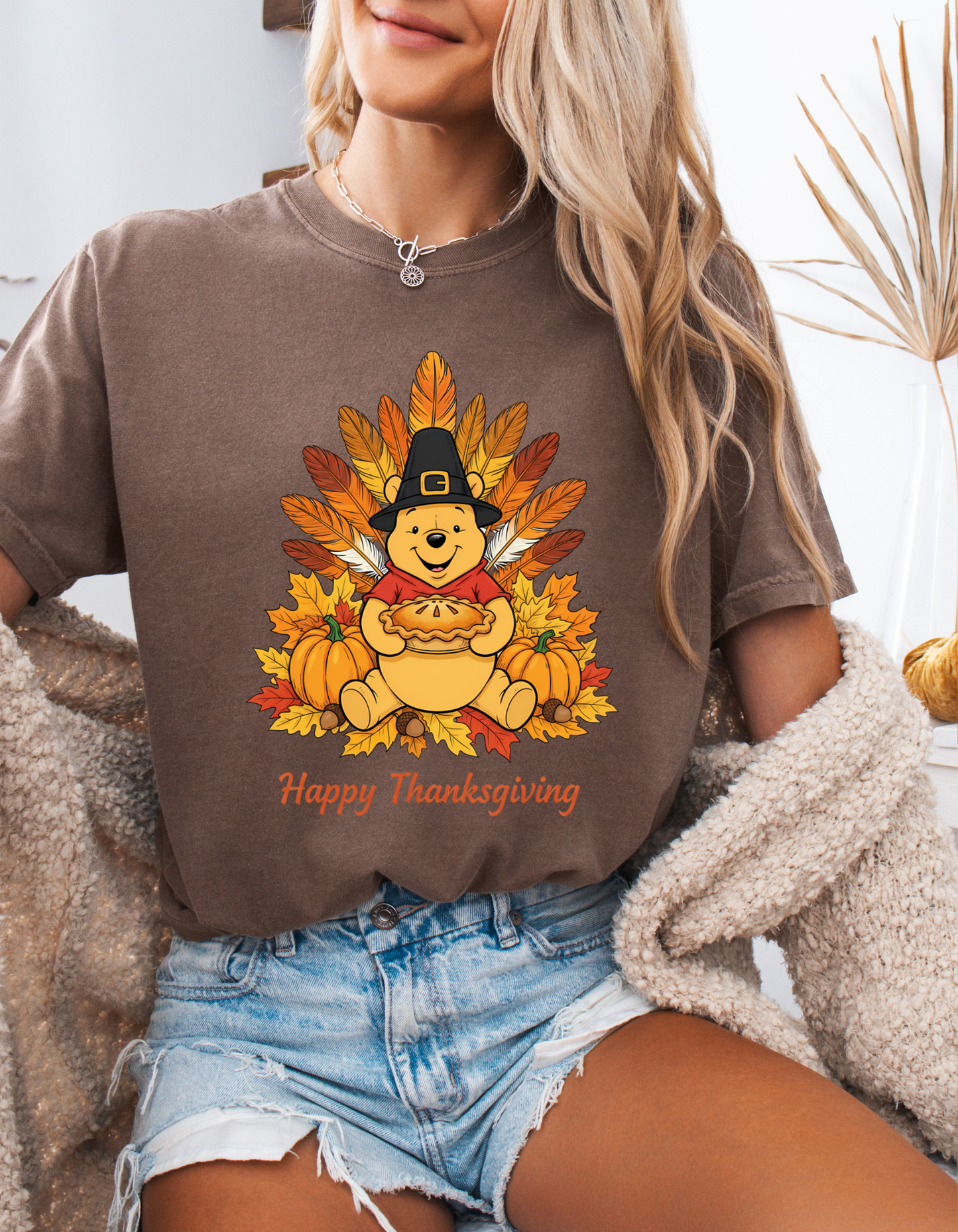 Happy Thanksgiving Pooh Tshirt