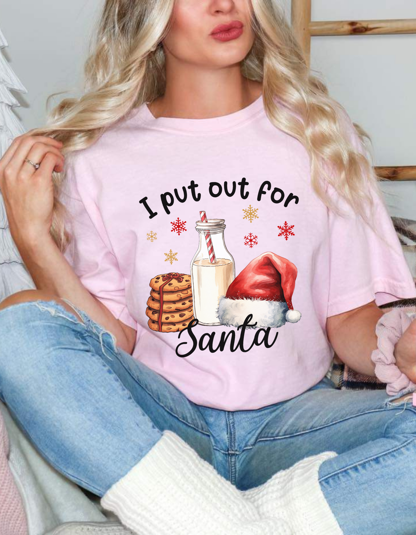 I put out for Santa tee