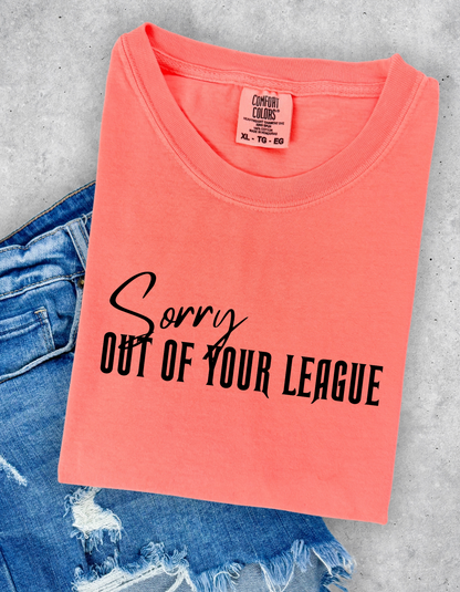 Out of your League Graphic Tee