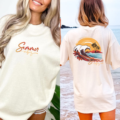 Summer Vibes Graphic Tshirt