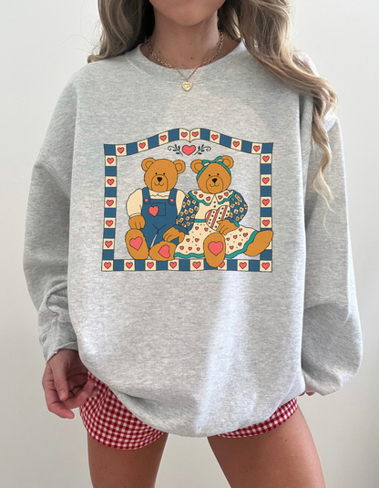 Vintage Thrift Bears Crewneck Sweater