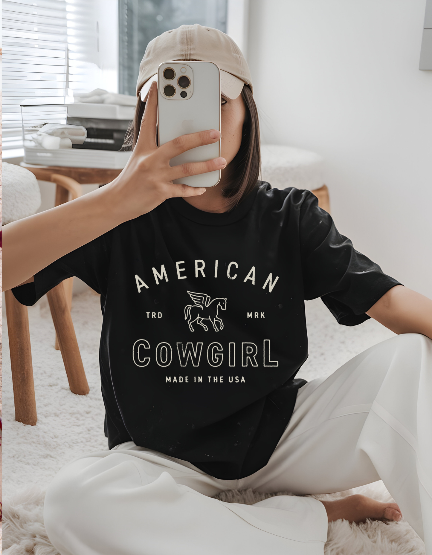 American Cowgirl Graphic Tee
