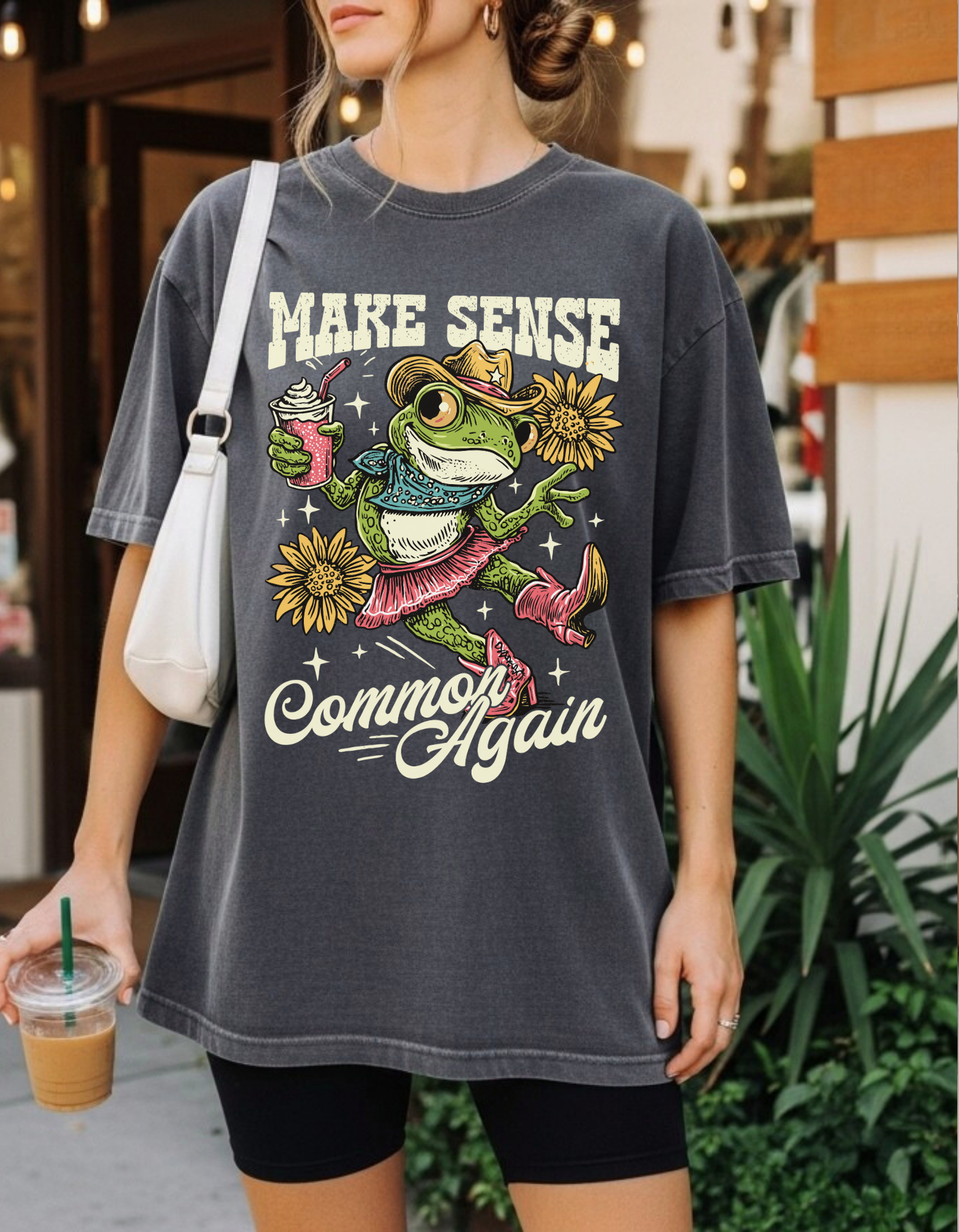 Make Sense Common Again Graphic Tee