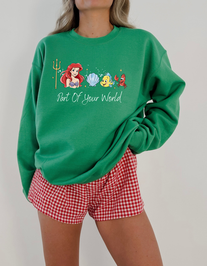 Part of Your World Crewneck sweater