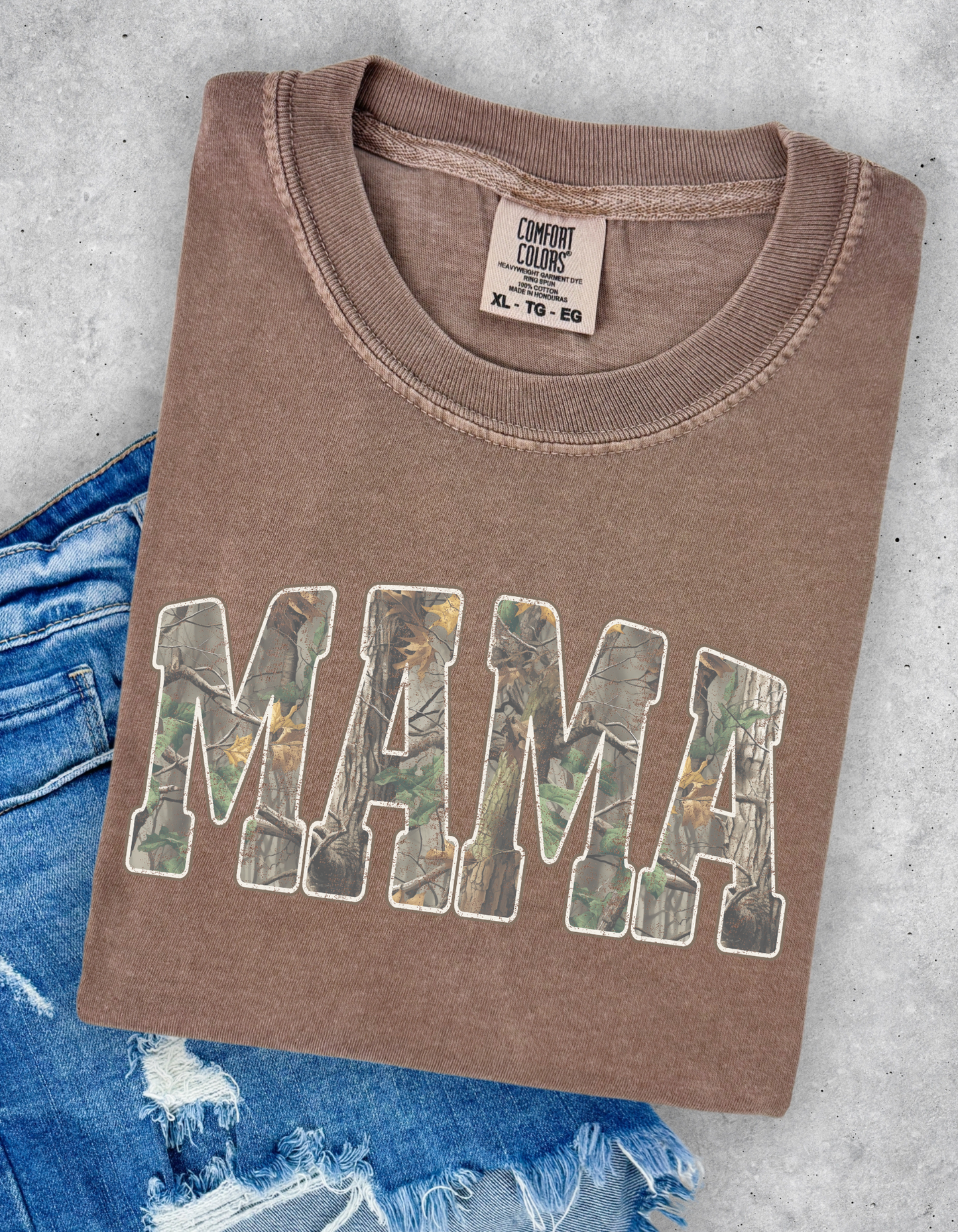 Camo Mama Graphic Tee