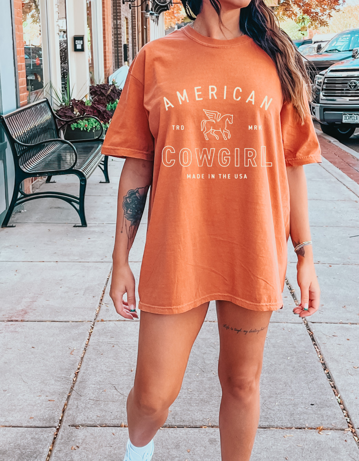 American Cowgirl Graphic Tee
