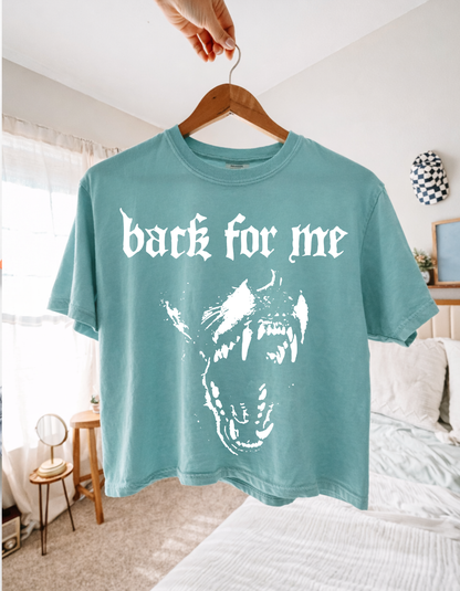 Bark For me Cropped Graphic Tee