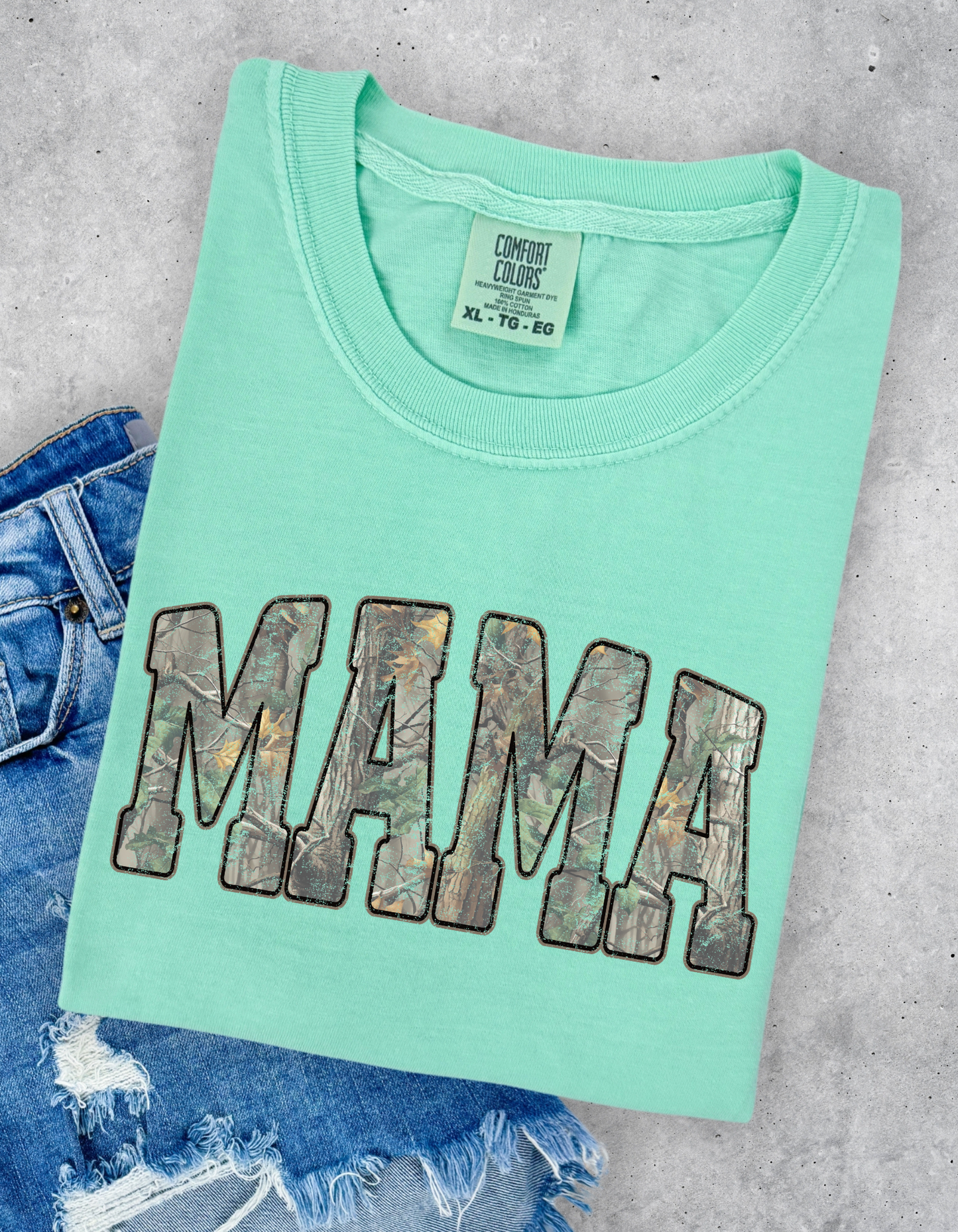 Camo Mama Graphic Tee